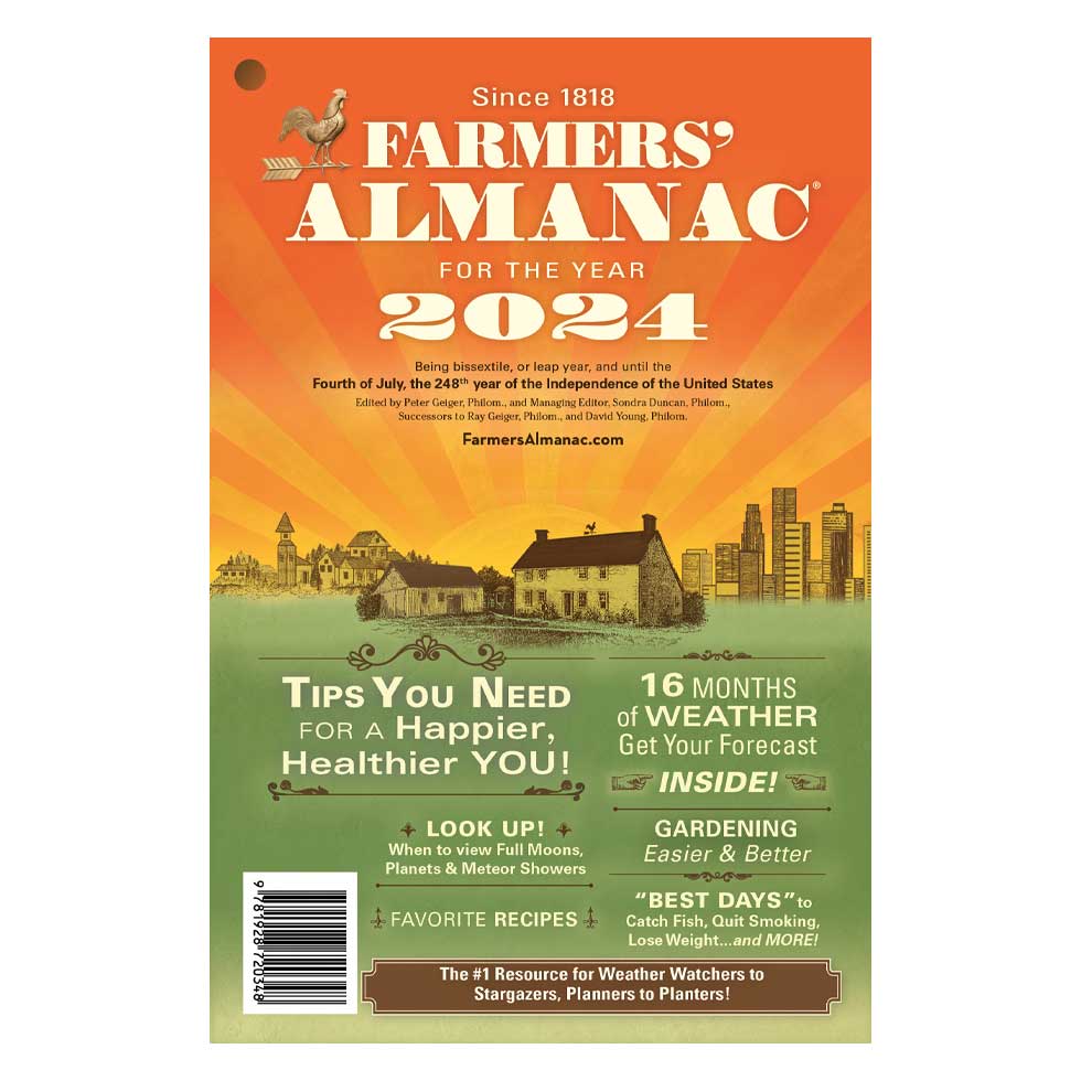 Farmers Almanac For 2024 Summer Allyce Marlena