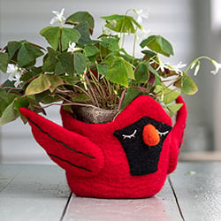 Cardinal Planter