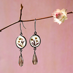 Smoketree Blossom Earrings